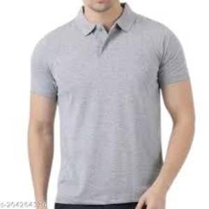 T-shirt en coton personnalisé pour hommes avec logo d'impression numérique à col polo Conception vierge respirante et écologique pour les promotions - Product Image 4