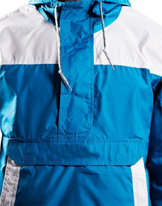 Chaqueta cortavientos de alta calidad para hombre con logotipo personalizado, precio al por mayor, 2025, nuevo diseño, color, impermeable, de talla grande, con cremallera - Product Image 4