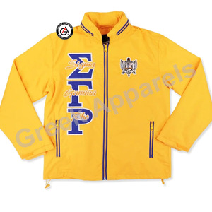 Sigma Gamma Rho Sorority Broderie Femmes Entraîneurs Vestes | SGR Sorority Brodé Dames Style Personnalisé Ligne veste - Product Image 5