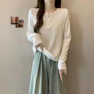 Fabricantes de ropa personalizado 3D en relieve invierno tejido frontal 100% algodón Mujer cuello redondo Sudadera con capucha y sudadera - Product Image 4