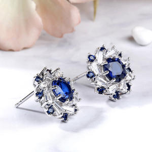 Jeulia Butterfly Halo Round Cut Diamond <b>Stud</b> <b>Earrings</b> in <b>Rose</b> <b>Gold</b> Plated Sterling Silver - Product Image 5