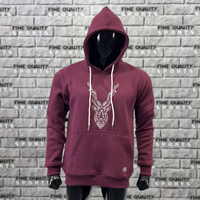 Sweat-shirts de qualité supérieure pour hommes, en coton, à capuche, chauds, vente en gros, broderie personnalisée, sweats à capuche Markhoor Ibex, vêtements OEM