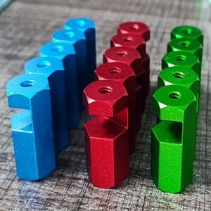 Composants métalliques personnalisés de haute qualité Pièces en aluminium usinées CNC de précision avec fabrication professionnelle de fraisage et de tournage - Product Image 3