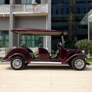 Coche <span class=keywords><strong>el</strong></span>éctrico clásico de nueva energía global, carrito de golf de 6 plazas con batería de 48V, motor de 5KW, vehículo <span class=keywords><strong>el</strong></span>éctrico respetuoso con <span class=keywords><strong>el</strong></span> medio ambiente - Product Image 5