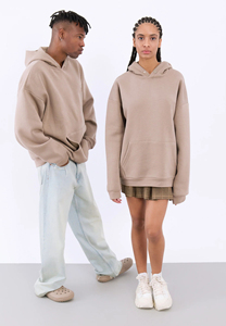 Unisex Streetwear Pullover High Quality 100% Cotton <b>Vintage</b> Blank <b>Oversized</b> basics cotton blended Men's Hoodies <b>Sweatshirts</b> - Product Image 4