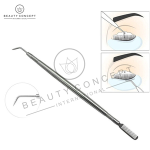 2026 New Arrival Customized Logo Print Lash Lift Best Sustainable Stainless Steel Eye Lash Lifting Tools Eyelashes Beauty - Product Image 3