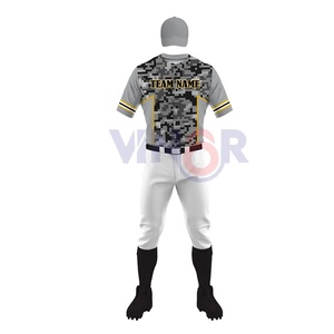 Los más vendidos uniformes de béisbol ligeros y cómodos para adultos ropa deportiva para hombres en tallas grandes precio razonable con OEM - Product Image 2