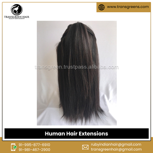 วิกผมแท้แบบมีลูกไม้เต็ม18นิ้ว100% ยังไม่ผ่านกระบวนการทำหนังกำพร้า - Product Image 6