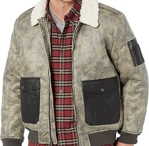 Veste matelassée en cuir de luxe pour hommes, manteau bombardier épais et chaud pour l'hiver, style de rue populaire avec logo OEM personnalisé, vente en gros d'usine - Product Image 1