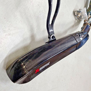Système d'échappement en carbone AKRAPOVIC Racing Line S-Y10R12-HX2C pour Yamaha R1 15-22, silencieux de moto en acier inoxydable - Product Image 3