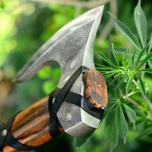 Belle hachette Tomahawk sur mesure avec lame en acier à haute teneur en carbone et manche en bois de haute qualité Nouvel outil de camping en plein air - Product Image 4