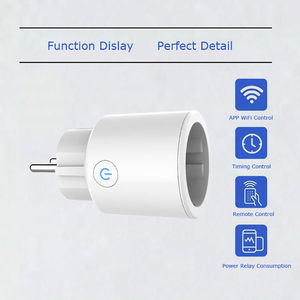 Prise intelligente compatible avec Alexa et Google Home Types de prise AU/EU/UK/US Fonctionne avec les objets intelligents - Product Image 3