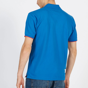 2024 nouveaux hommes pour polos 100% coton séchage rapide coupe ajustée motif solide grande taille Offre Spéciale décontracté conception unie conception vierge - Product Image 4