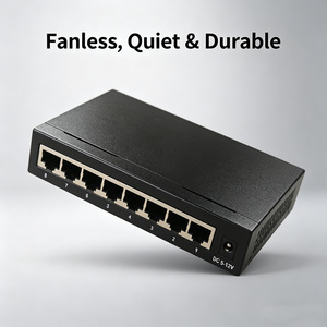 Commutateur <span class=keywords><strong>Ethernet</strong></span> Boîtier métallique Gigabit 8 ports Commutateur 10/100/1000M - Product Image 3