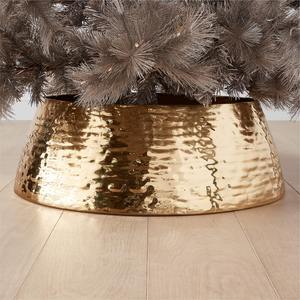 Textured Stainless Steel Christmas <b>Tree</b> Collar - Product Image 2