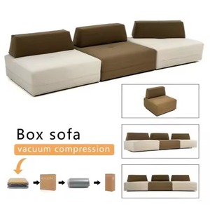 ชุดโซฟาในห้องนั่งเล่นหรูหราสำหรับอพาร์ทเมนต์กล่องโซฟาห้องนั่งเล่นชุดทีวีเฟอร์นิเจอร์ - Product Image 3