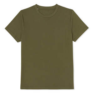 Blank Oversize T-shirt Men Sublimation Cotton <b>Plain</b> <b>Colour</b> Crewneck T-shirts For Unisex - Product Image 3