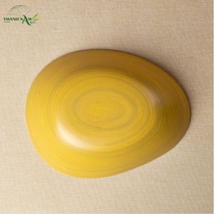 Tazón de Bambú Desechable Ecológico Personalizado con Diseño Minimalista para Regalos - Product Image 5