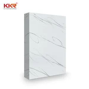 Kingkonree calacatta marble engineered stone Zero Silica engineered stone solid surface benchtop silica free