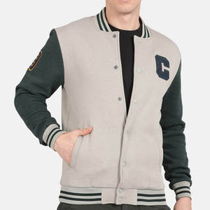 Vente en gros maintenant Design col côtelé avec manchette Varsity Jacket Pour Hommes Bouton Letterman College Baseball Bomber Jacket - Product Image 1
