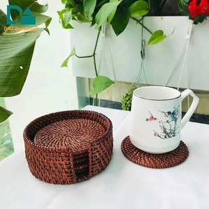 Mobilier d'intérieur au design moderne et traditionnel pour la maison, la salle à manger et le salon Nouveau napperon en rotin et osier du Vietnam fabriqué en bambou - Product Image 4