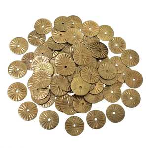 Paillettes rondes en PVC haute brillance de 5mm pour l'artisanat de vacances et l'utilisation de la mode - Product Image 5