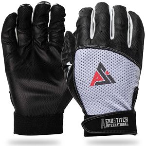 2025 OEM Guantes de bateo de softbol para hombres profesionales Logotipo personalizado para diestros de cuero Premium para guantes de posición de receptor - Product Image 1