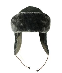 Pilot Warm Trapper Hat Snow Ski Soft Fur Hat Kaki Green - Product Image 3