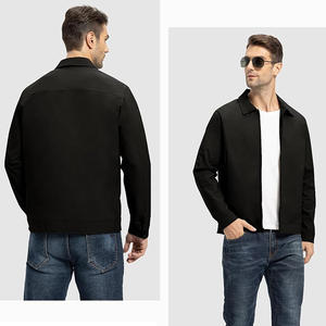 Chaqueta cortavientos Softshell para hombre con logotipo personalizado, cortavientos, transpirable, diseño reflectante, OEM/ODM disponible - Product Image 5