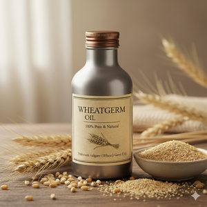 Huile de germe de blé pure Ayursav pressée à froid, biologique, riche en vitamine E, hydratant naturel 100 ml pour l'éclat de la peau, la nutrition des cheveux, la beauté - Product Image 2