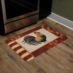 Alfombrillas Antifatiga para Cocina con Diseño de Gallo, Alfombras Personalizadas de Poliéster y Nailon con Estampado de Animales, Alfombras Acolchadas Suaves para Uso en la Cocina - Product Image 1