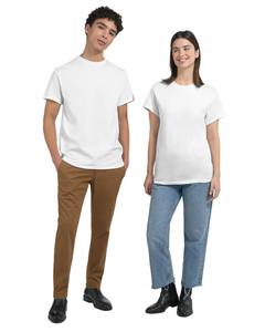 2025เสื้อยืดคอกลมธรรมดาแขนสั้นใส่ได้ทั้งชายและหญิงเสื้อยืดลำลองทรงพอดีตัวโลโก้ปกติพิมพ์ลาย DTG XXL - Product Image 1