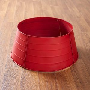 ปลอกคอต้นไม้โลหะสีแดงคริสต์มาส - Product Image 1