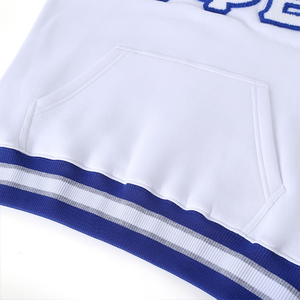 เสื้อไหมพรมคอกลม ZPB |   เสื้อสเวตเชิ้ตสไตล์สตรีทแวร์ปักลายตราสัญลักษณ์กรีก ผ้าฟลีซย้อมสีแบบแอซิดวอช สำหรับฤดูหนาว ใส่ได้ทั้งผู้ชายและผู้หญิง - Product Image 3
