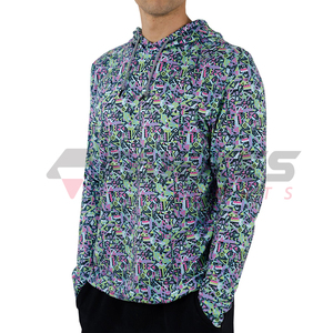 2023 Oem Design Sublimation Impression Hommes Floral Mode Hiver Streetwear Sweat À Capuche Surdimensionné Numérique Imprimé Unisexe Hoodies - Product Image 1