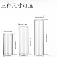 Vase Transparent Centre De Table Bougeoir Parfait pour Centres De Table Salle À Manger Chambre Salon Arrangements Floraux
