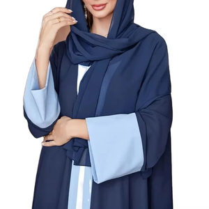 ชุดเดรสยาวผ้าวิสคอสสำหรับผู้หญิงชุดเดรสงานแต่งงานเดือนรอมฎอนระบายอากาศไม่ยับ - Product Image 5