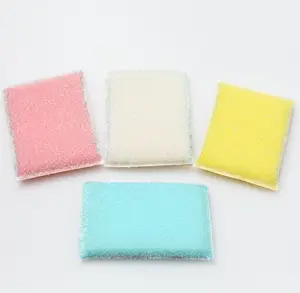 SHINIL בית כיתה גבוהה צפיפות ספוג לניקוי מטבח שונים צבע אמבטיה ניקוי ספוג