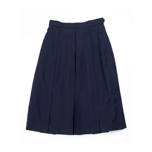 Jupes pour femmes de qualité exceptionnelle, excellent rapport qualité-prix, longueur genou, C11-Navy, style japonais, respirantes, anti-rides, six plis, fermeture éclair - Product Image 1