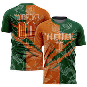 Vente en gros de maillots de football par sublimation personnalisés avec logos et noms de joueurs personnalisés - Product Image 3