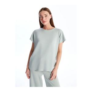 LCWAIKIKI classica girocollo a manica corta a tinta unita t-shirt da donna L C M WAIKINAİ - Product Image 6