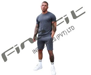 T-shirt à manches courtes en coton de marque personnalisée pour hommes, tricoté doux, fabricant en vrac pour un usage quotidien décontracté - Product Image 4