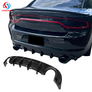 Fábrica Honghang Fabrica Alerón Trasero de ABS, Difusor de Parachoques Trasero para Accesorios de Dodge Charger 2015 2016 2017 2018 2019 2020 - Product Image 1