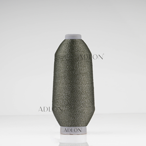 Hilo Metálico de Poliéster Adlon FX Elegante Gris Acero Brillante, 35 Unidades, para Bordado, Tejido, Proyectos de Manualidades y Accesorios de Moda - Product Image 3