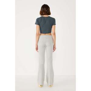 Pantalons de yoga confortables en coton lourd lavé - Product Image 4