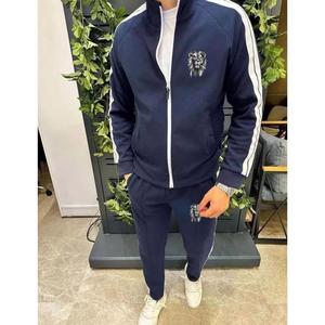 Chándal de algodón personalizado de alta calidad para hombre, jersey con capucha, conjunto de Jogger, diseño forrado de gran tamaño, uso en invierno, estilo lavado - Product Image 3