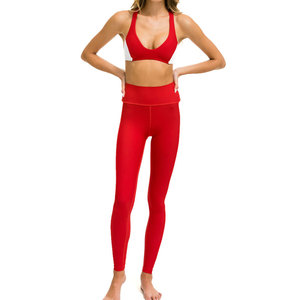 Nouveau modèle à la mode Pantalon de sport sublimé de haute qualité pour le fitness Leggings de yoga pour femmes - Product Image 2