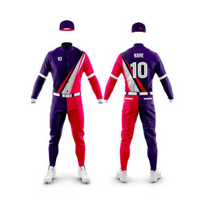 Uniforme de béisbol personalizado, camisetas de softball por sublimación personalizadas, transpirable, absorbe la humedad, secado rápido, nombre/logotipo personalizado - Product Image 4