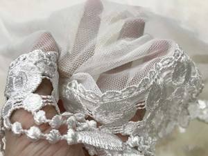 Grosir-kain renda salju vertikal bordir mewah kain tirai tipis untuk bahan tirai kamar tidur - Product Image 2