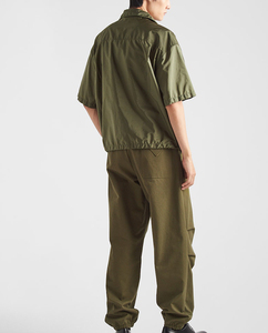 Respirant coupe ajustée été vêtements de gym zip up t-shirt pour hommes à manches courtes vêtements de sport décontracté sportif mode entraînement entraînement - Product Image 4